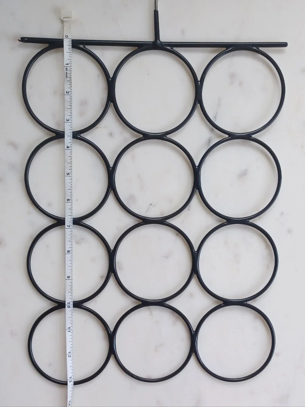 Scarf loop hanger, hanging accessories organizer, belt organizer